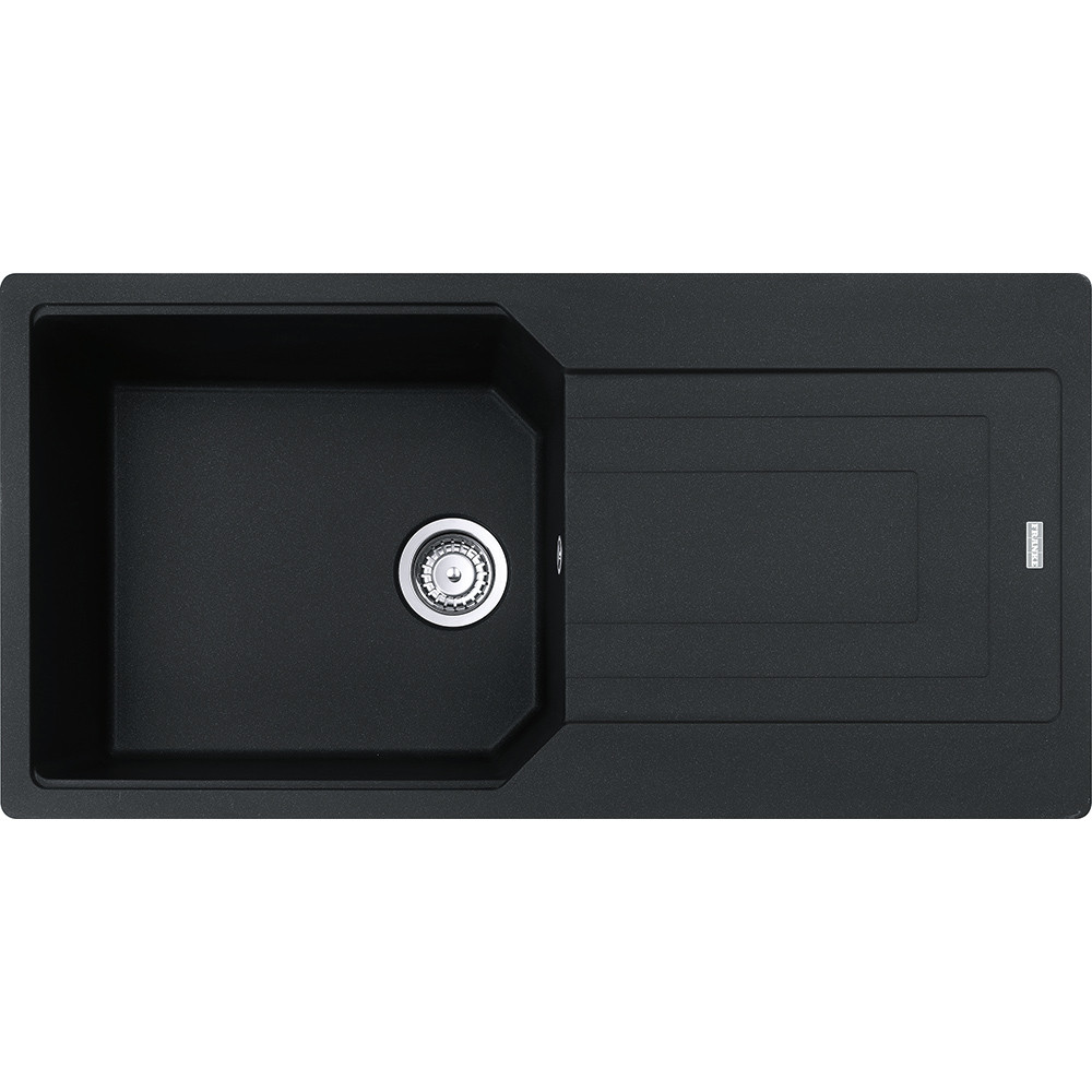 Гранітна мийка Franke Urban UBG 611-100 XL фраграніт чорний 10050 + коландер, фото 1