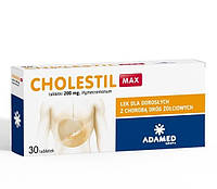 Cholestil Max підтримка під час лікування захворювань жовчного міхура, 30 таб.