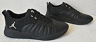 Jordan 23 чёрные мужские кроссовки осень весна кожа обувь кросовки спорт стиль 40 44