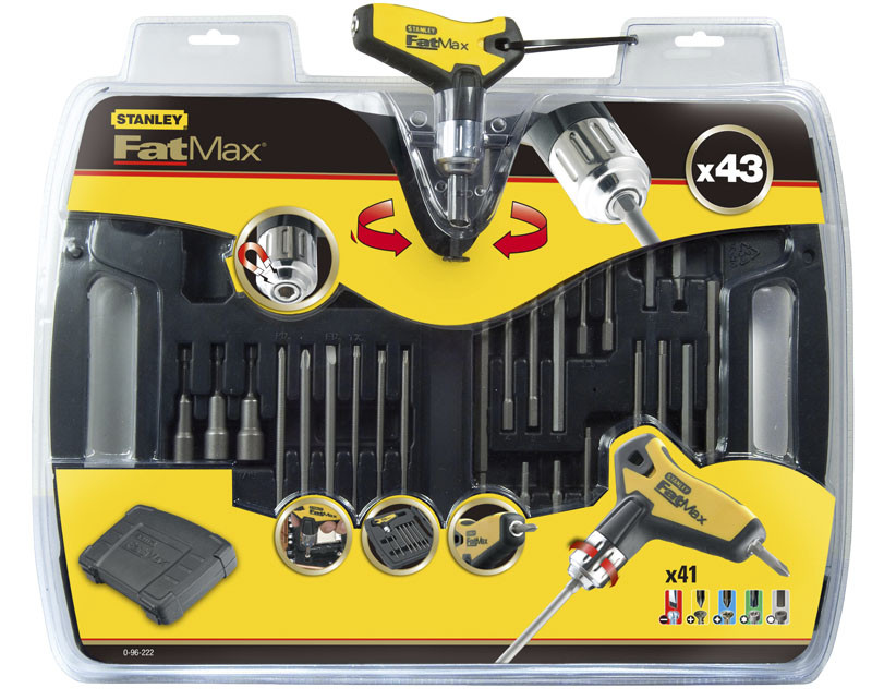 Викрутка Stanley FatMax 43 предмети (0-96-222)