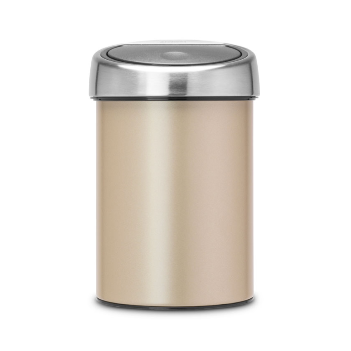 Відро для сміття Brabantia Touch Bin 3 л Шампань (304668)