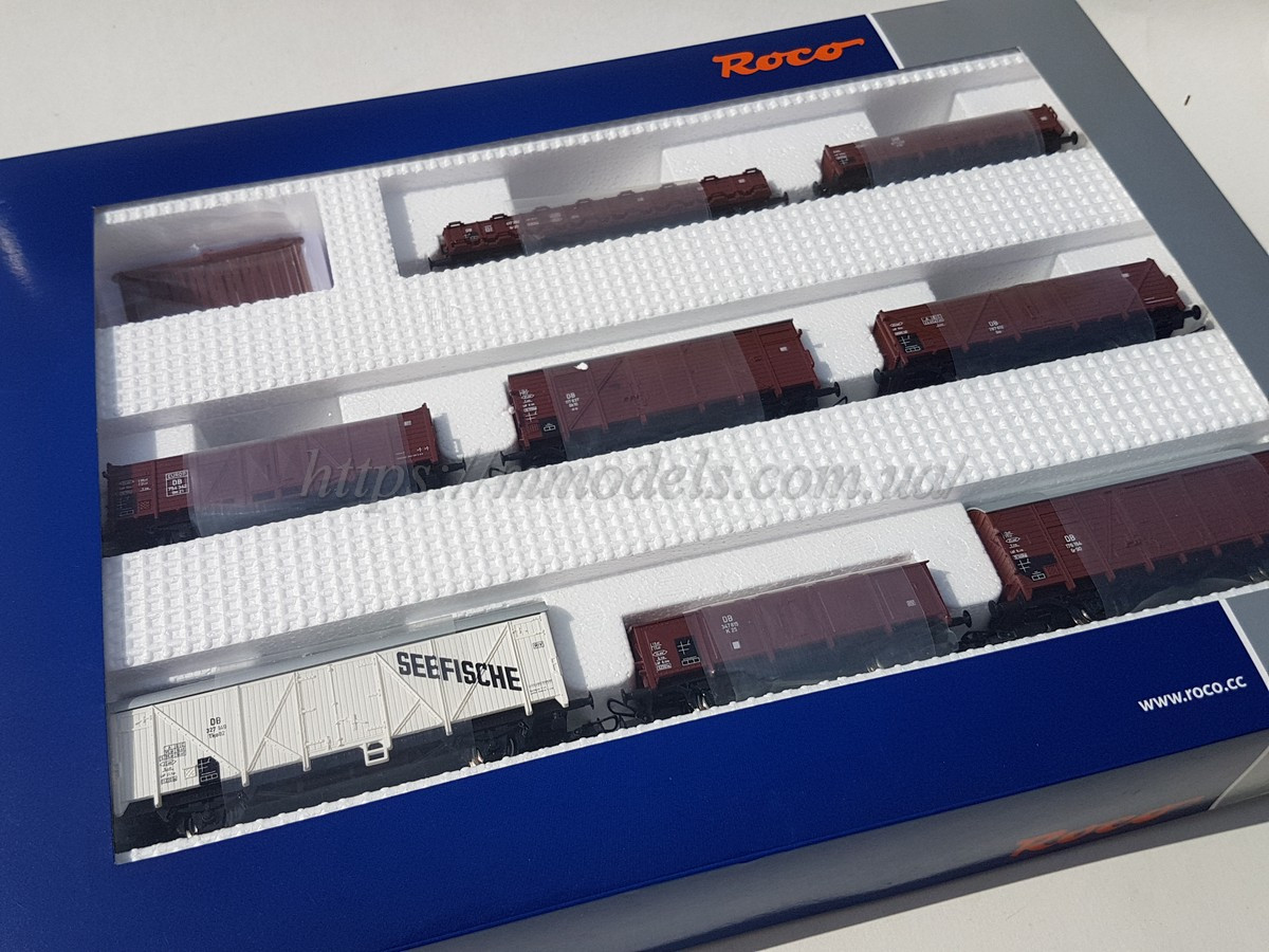 Roco 44002 набор из 8 вагонов принадлежности Deutschen Bundesbahn, масштаба 1/87,H0 - фото 1 - id-p922973530