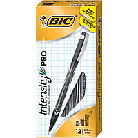 Перманентные маркеры лайнеры BIC Intensity Pro FIne Point Permanent Marker 12 шт Черный (FPIN11-BLK)