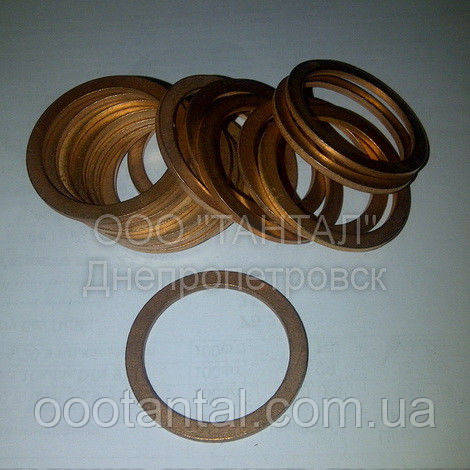 Кольцо медное 8х12х1 DIN 7603 (ГОСТ 19752-84) уплотнительное (шайба) - фото 3 - id-p200589982