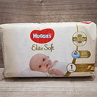 Подгузники Huggies Elite Soft 1 для новорожденных (3-5 кг), 50 шт