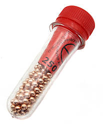 Шарики омеднені ВВ 4,5 мм сталеві, 250 шт/упак (в колбі)