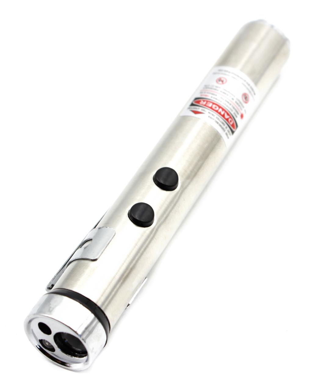 Фонарь WD439-1611 /1хAA / Лазер+Led+Ультрафиолет