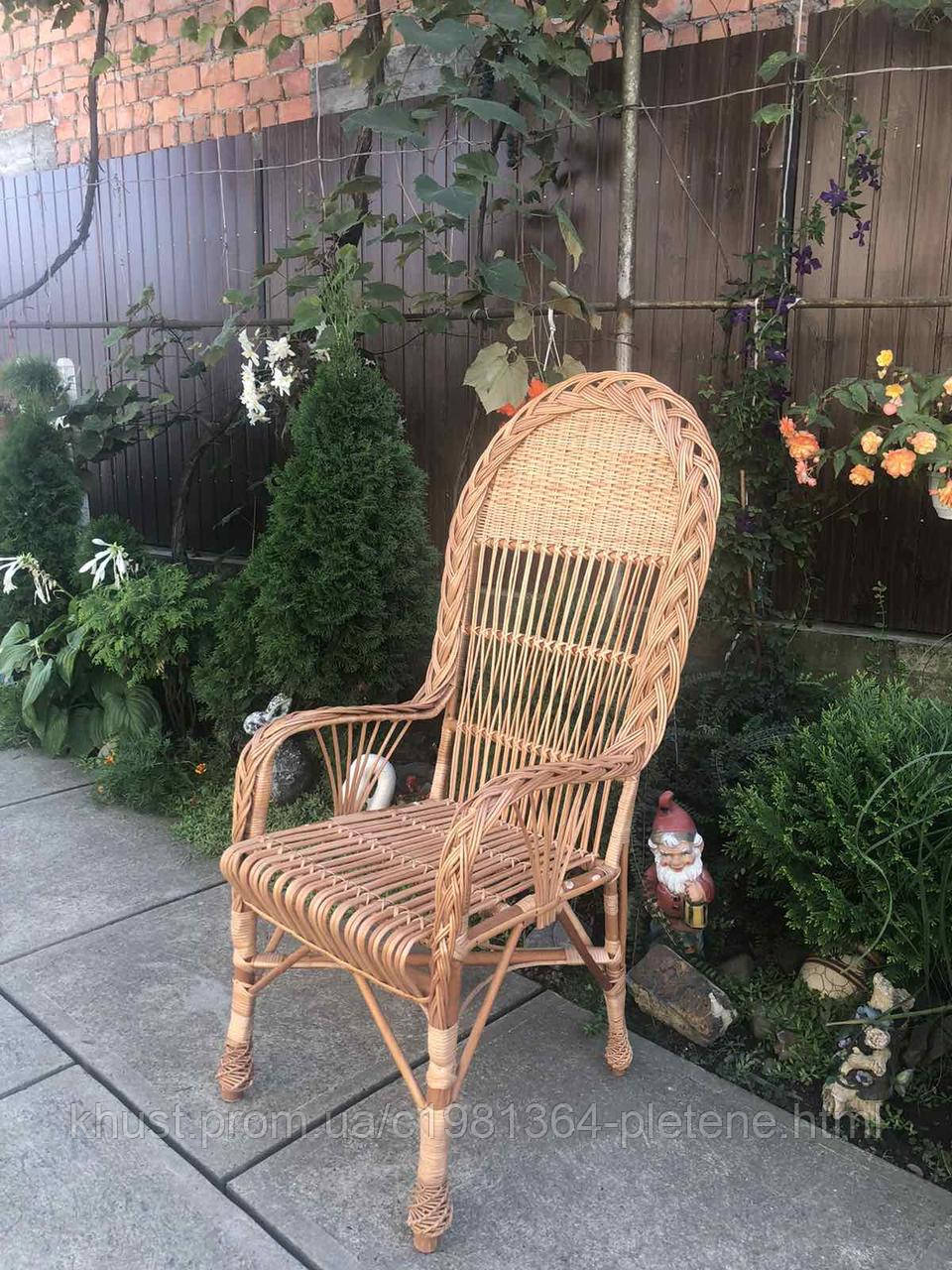 Крісло з лози Х2, фото 1