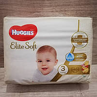 Подгузники Huggies Elite Soft 3 (5-9 кг), 40 шт