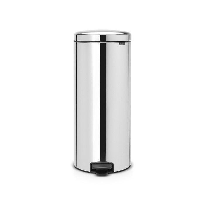 Бак для сміття Brabantia Pedal Bin Newicon 30 л Brilliant Steel (114366)