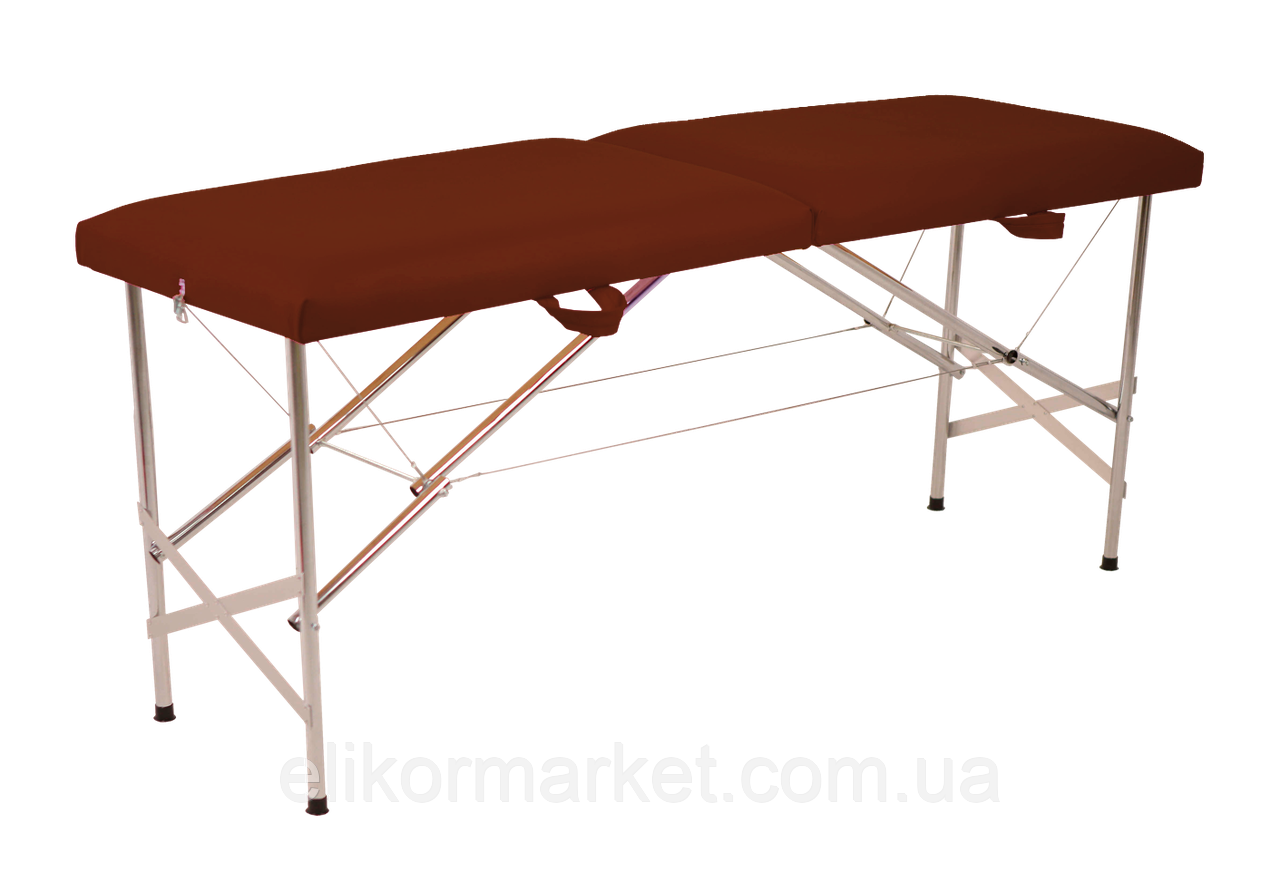 Кушетка масажна переносна "Автомат Еко-Шкіра" 185*60*75см "Економ"