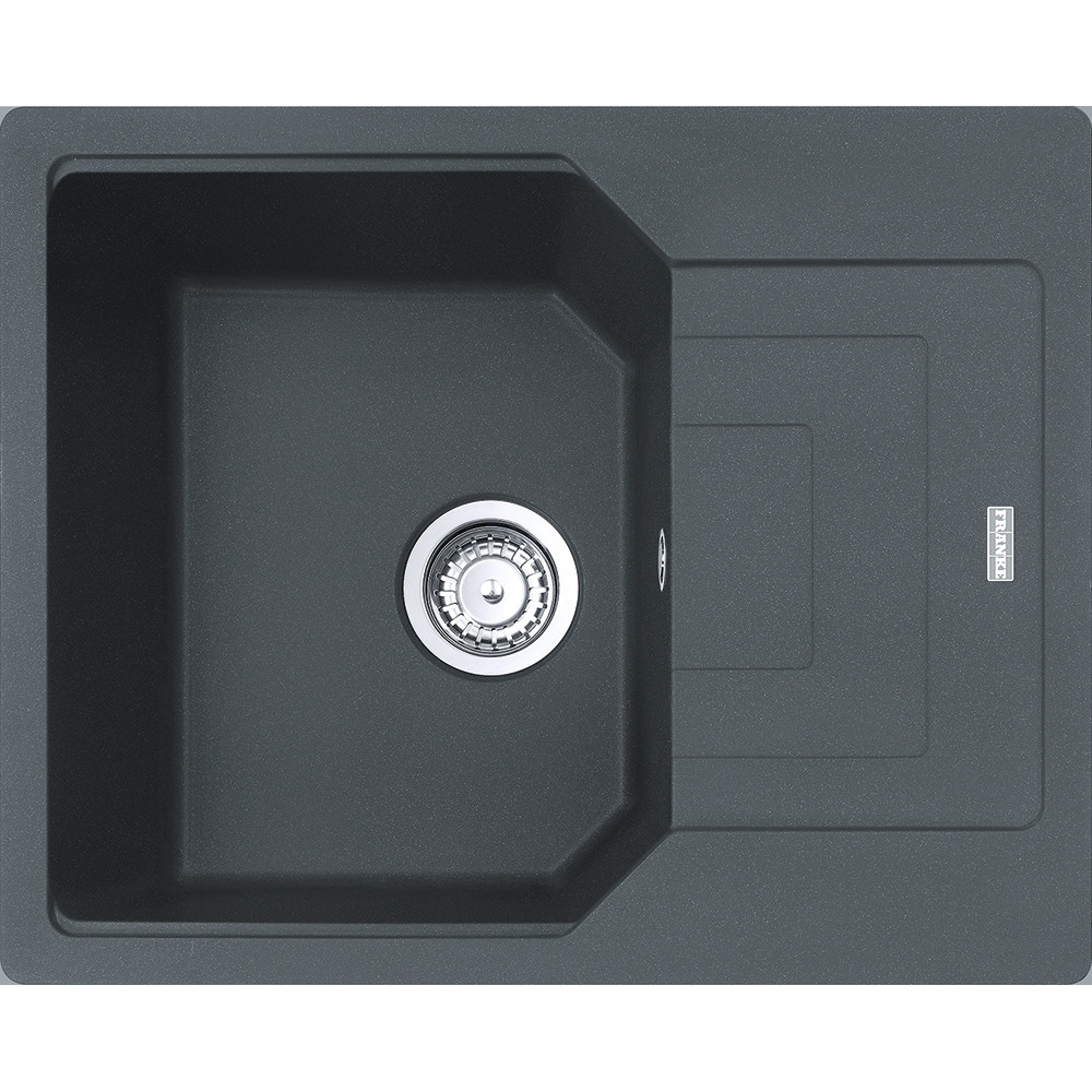 Гранітна мийка Franke Urban UBG 611-62 фраграніт чорний онікс 6250 + коландер, фото 1
