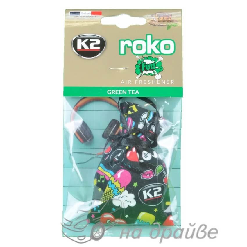 Освіжувач повітря Vinci Roco Fun Зелений Чай 25 г K2