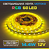 Светодиодная лента Motoko RGB Premium 60 LED/m 5050 14,4W/m IP20, фото 9