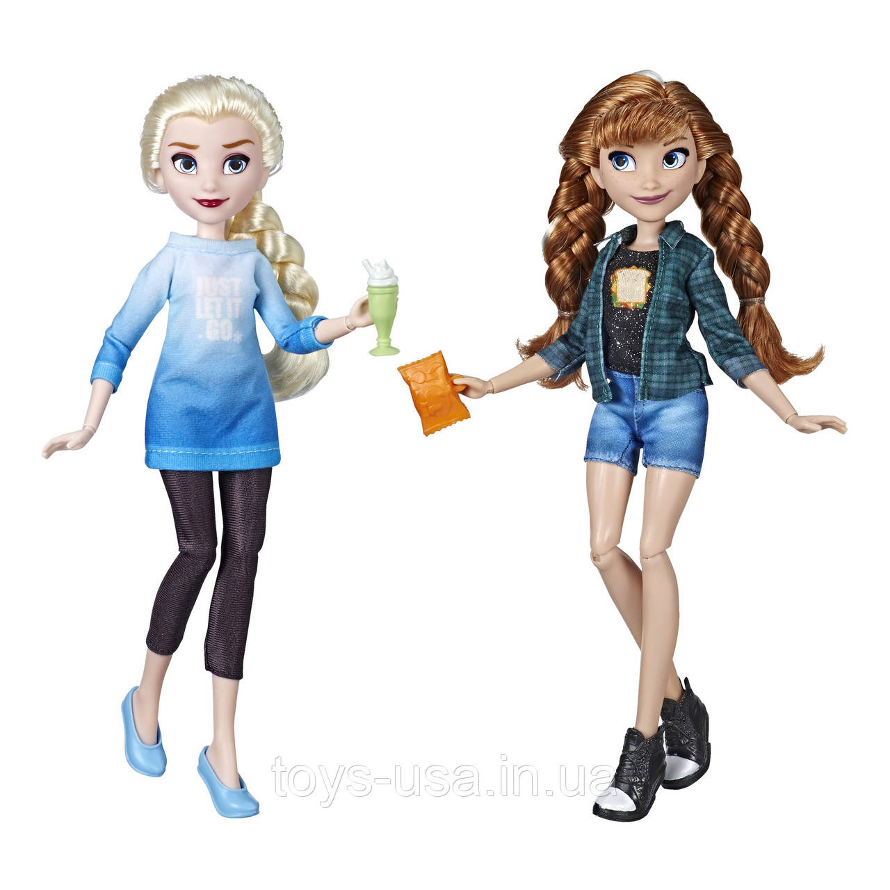 Принцеси Діснея Ляльки Ельза і Ганна Disney Princess Ralph Breaks Elsa and Anna, фото 1