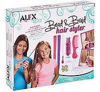 Набор для плетения косичек с бусинками ALEX Spa Bead Braid Hair Styler