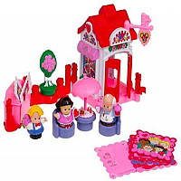 Игровой набор Fisher-Price Little People Sweet Valentine булочной столик Маленькие человечки День Святого