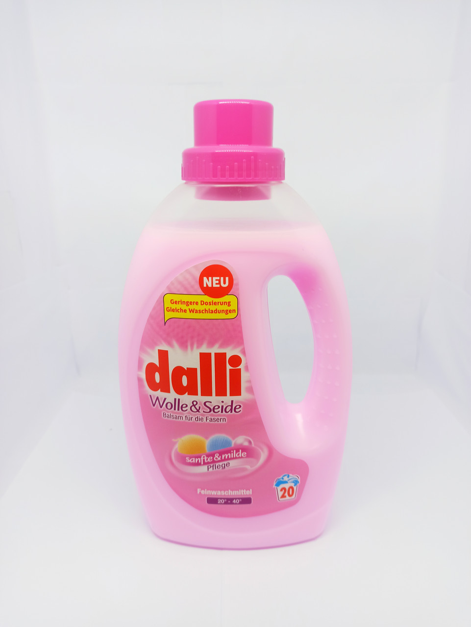 Гель для прання для шерсті і шовку Dalli Wolle & Seide 1.1 л (20 прань)
