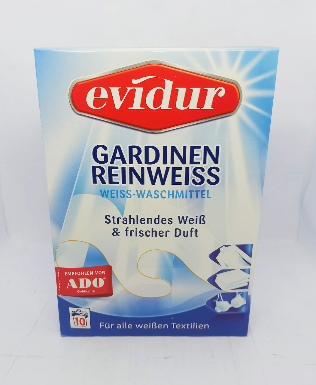 Порошок для прання Екстра Білий 600 гр/10 прань Dalli Evidur Gardinen Superweiss