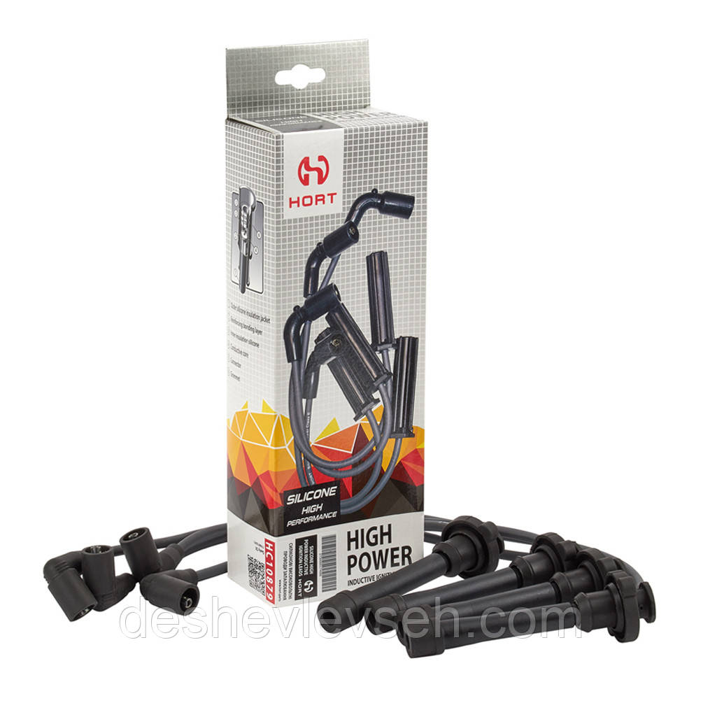 Провід вис/вольт Geely CK HORT (Silicone) (HC10879), 1106013241 (ХОРТ)