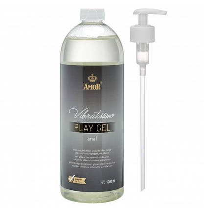 Анальний лубрикант Vibratissimo Play Gel anal, 1000 мл, фото 2