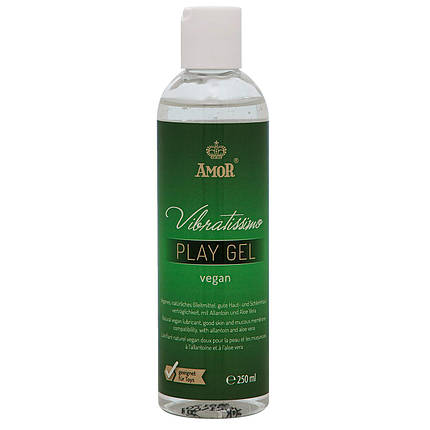 Лубрикант на водній основі Vibratissimo PlayGel vegan, 250 мл, фото 1