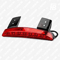 Ліхтар задній CF для мотоциклів Harley-Davidson Sportster з коротким крилом LED, червоне скло (червоне)