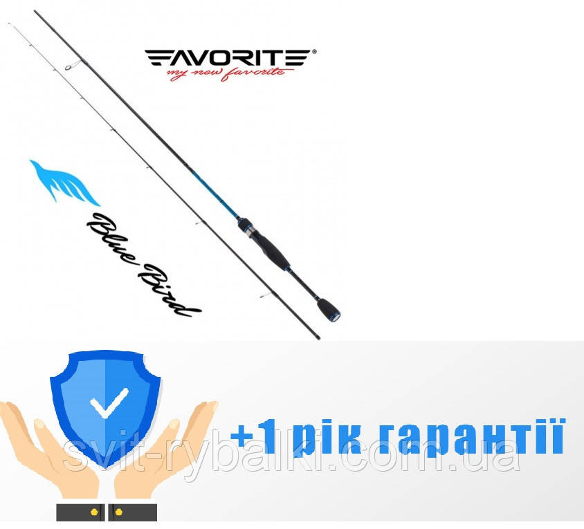 Спінінг Favorite Blue Bird NEW BB-792L-T 2.36 m 2-10g Ex-Fast