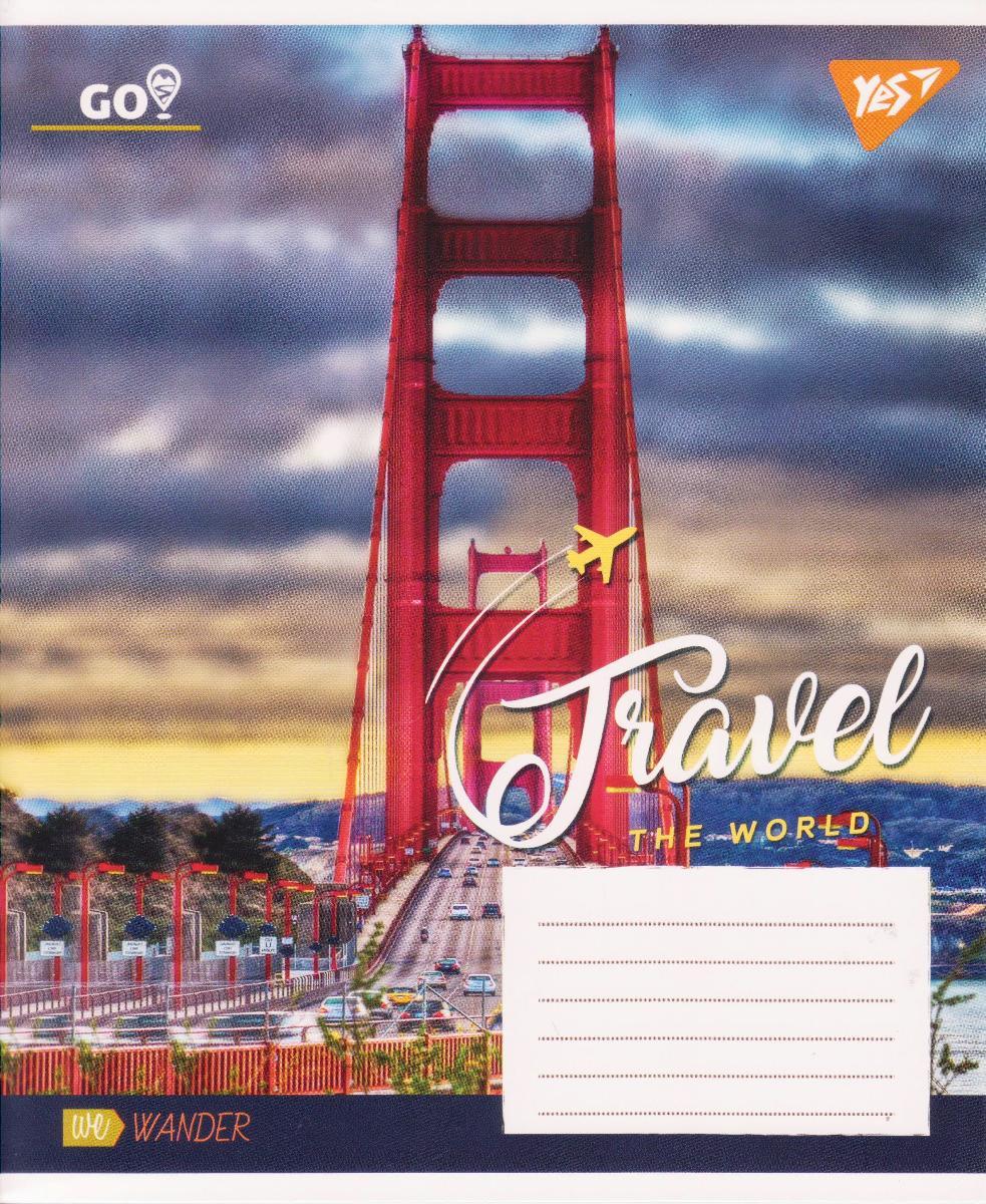 Зошит 48 арк. клітинка "Travel The World" 763814, фото 1