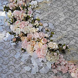 Гирлянда квіткова " Розовая пудра", фото 4