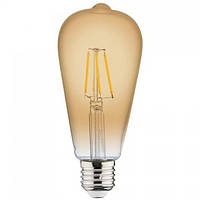 Светодиодная лампа филамент ретро эдисона Filament RUSTIC VINTAGE-6 6W E27 001 029 0006 Светодиодная лампа филамент ретро эдисона Filament RUSTIC VINTAGE-6 6W E27