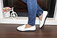 Туфлі жіночі білі натуральна шкіра Т1151, фото 6