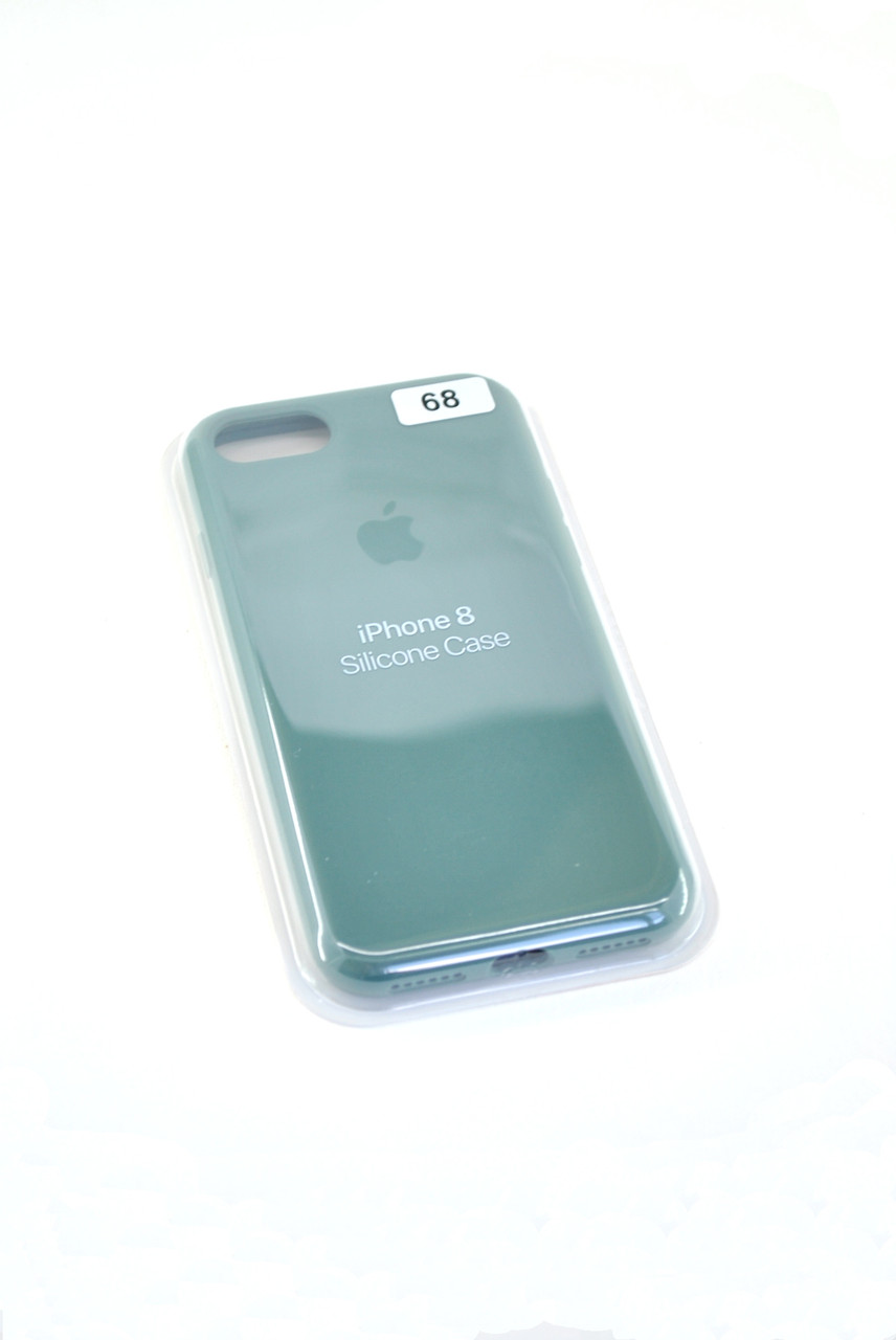 Чохол для телефону iPhone 7/8 Silicone Case original FULL №68 viridian (4you), фото 1
