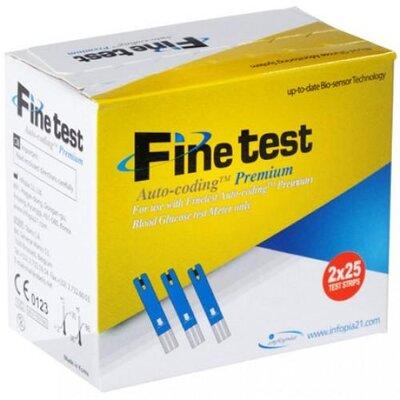 Тест-смужки Finetest premium, 50 шт