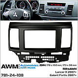 Переходная рамка AWM Mitsubishi Lancer X (781-24-108), фото 5