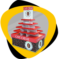 Палетна викладення і полиці з чарунками