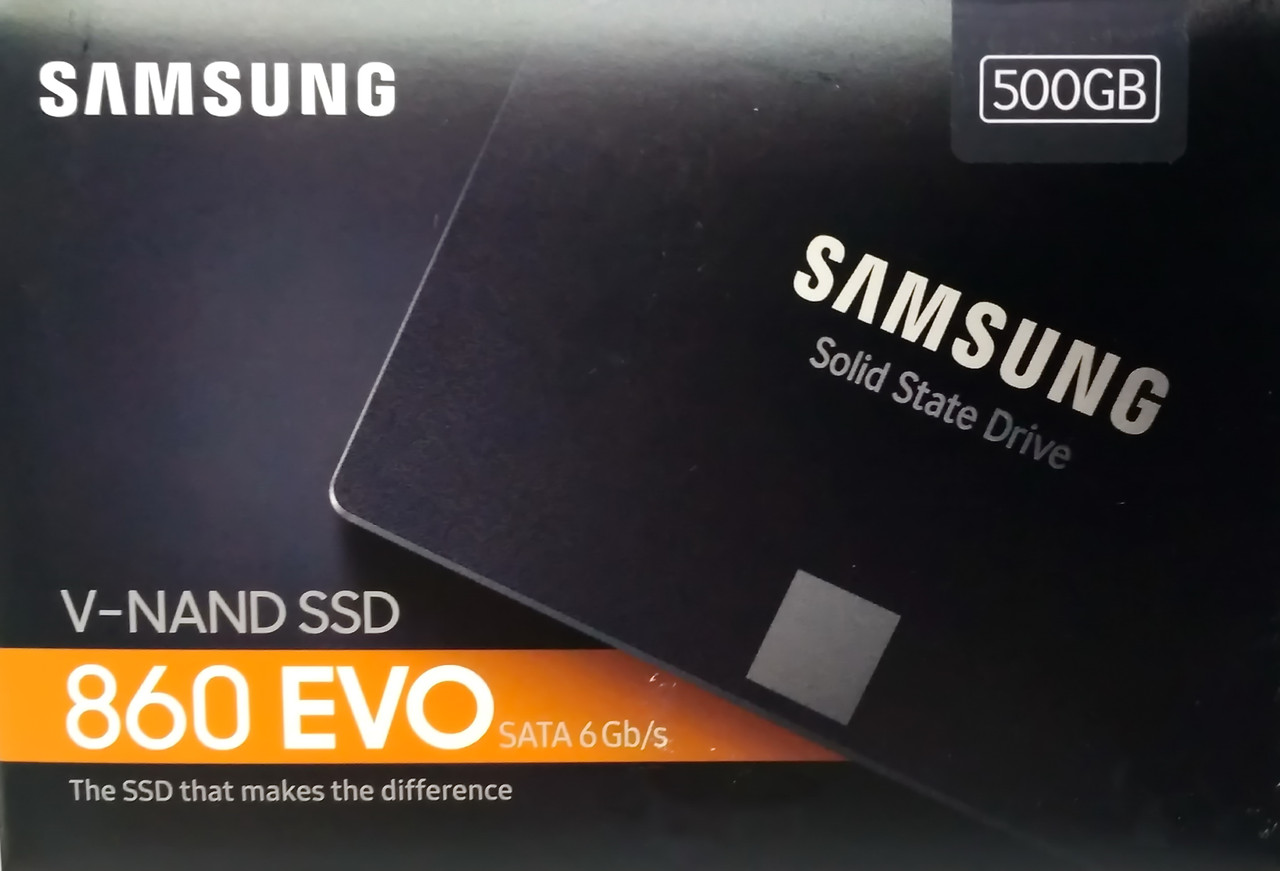 Накопитель SSD Samsung 860 Evo-Series 500GB 2.5" SATA III V-NAND TLC (MZ-76E500B/KR)