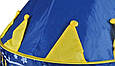 Палатка дитячого намету замок синій 1163 / 23474, фото 3