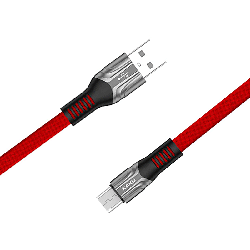 Плоский кабель Kaku KSC-278 USB - Micro USB 1.2 m - Red