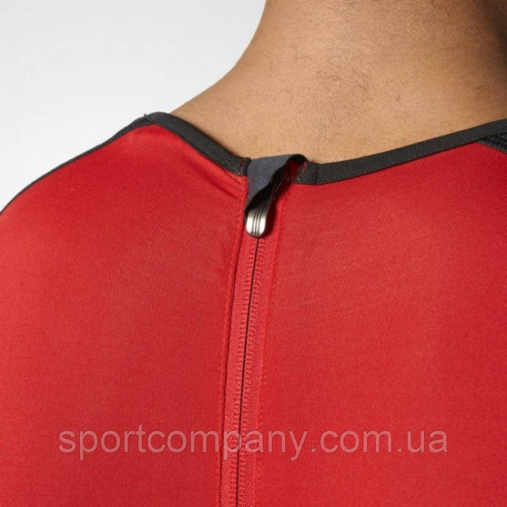 Костюм для тяжелой атлетики Adidas Weightlifting Climalite (красный, Z11184) - фото 2 - id-p1249990320