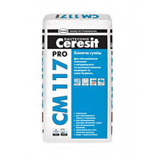 Клейова суміш Ceresit СМ-117 Pro, мішок 27 кг. (Церезит)