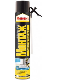 Монтажна піна "Момент" Стандарт 750 мл, фото 1