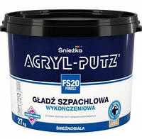 Шпаклівка Sniezka Acryl-Putz Finish (Сніжка Акрил-Путс Фініш) 27 кг