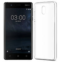 Чохол силіконовий прозорий для Nokia 3, 0.5 mm