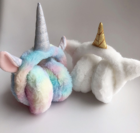 Хутряні навушники для дівчаток A fabulous unicorn