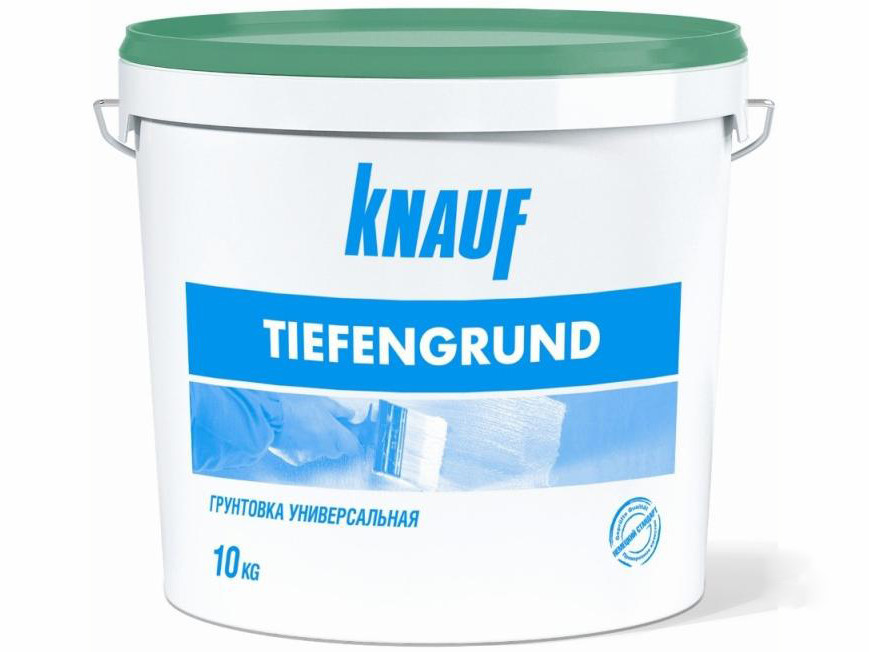 Грунтовка Knauf Tiefengrund, 10кг (Кнауф Тифенгрунд, Тіфенгрунт)