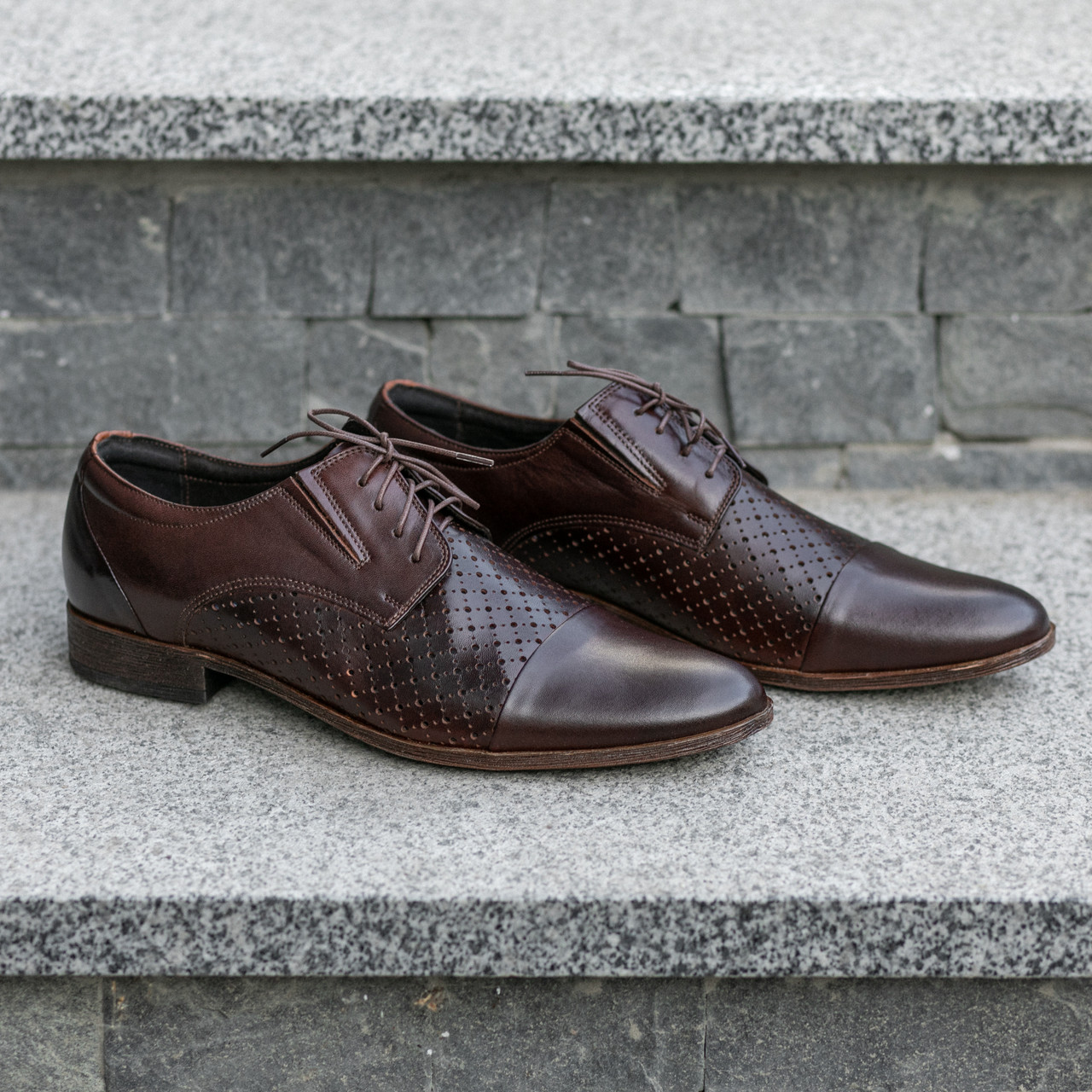 Взуття на літо коричневого кольору туфлі 40 розмір, фото 1