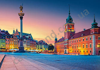 Пазли на 500 елементів (47 х 33 см) Замкова площа, Варшава (Castorland, Польща)