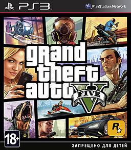 Grand Theft Auto V (з російськими субтитрами) PS3