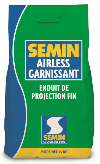 Шпаклівка для хутра. обробки Semin AIRLESS GARNISSANT, 25 кг